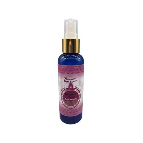 Spray de Gemas de Cuarzo Rosa 150ml para Amor Universal