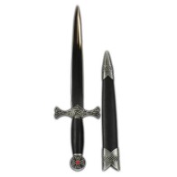 Celtic Athame with Scabbard for Rituals