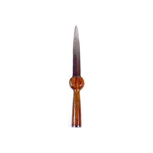 12" Bollock Wood Handle Athame for Rituals