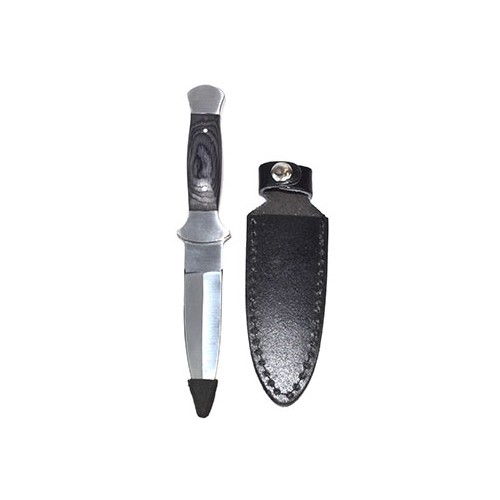 Athame Elegante de Madera Negra para Rituales