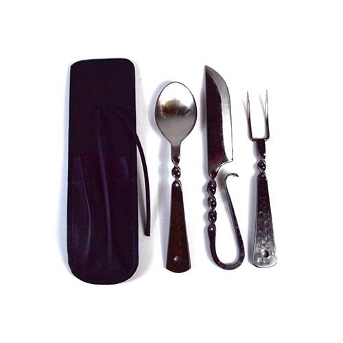 3-Piece Medieval Utensil Set - Unique Dining Experience