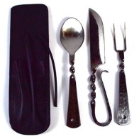 3-Piece Medieval Utensil Set - Unique Dining Experience