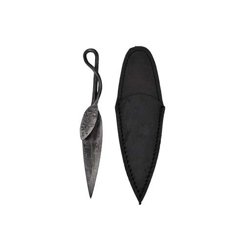 Leaf Forged Athame for Wicca