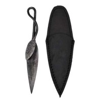 Athame Forjada en Forma de Hoja para Wicca