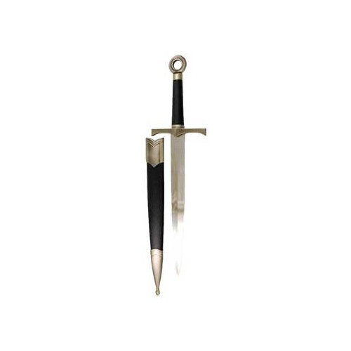 Athame Medieval Negro para Prácticas Rituales