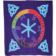 Tela de Altar Rune Madre para Prácticas Espirituales