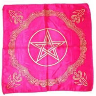 Pink Goddess of Earth Altar Cloth 21"