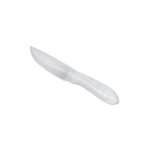 7.5 inch Selenite Athame for Spiritual Rituals