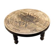 Pagan Calendar Altar Table for Rituals