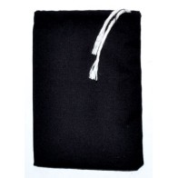 3" x 4" Black Cotton Ritual Bag