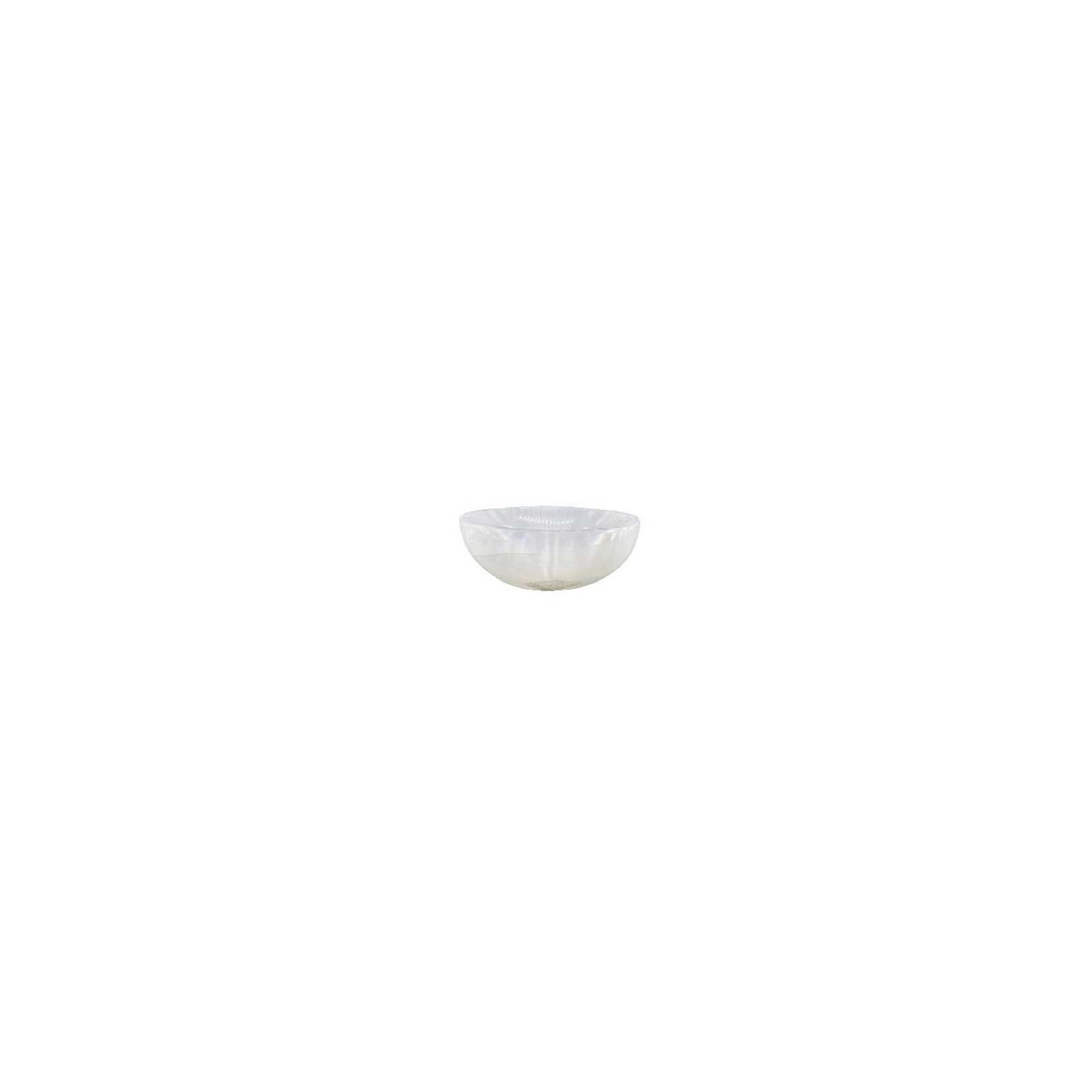 4 Inch Selenite Oval Bowl for Crystals