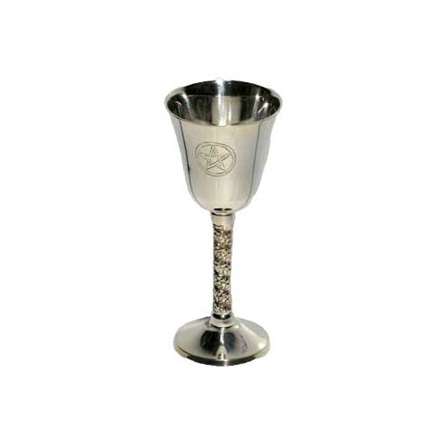 Pentagram Chalice 4 3/4"