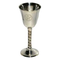 Pentagram Chalice 4 3/4"