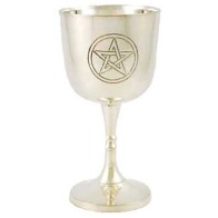 4" Pentagram Chalice for Rituals