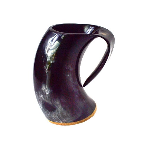 6 1/4" Buffalo Horn Viking Mug