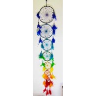 55 Inch Chakra Color Dreamcatcher