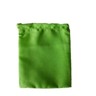 Bolsa de Algodón Verde Mojo para Suerte