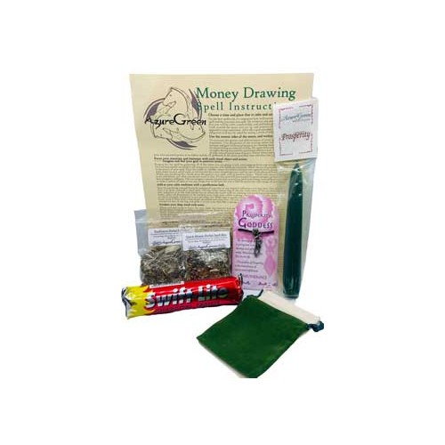 Money Drawing Ritual Kit for Financial Abundance