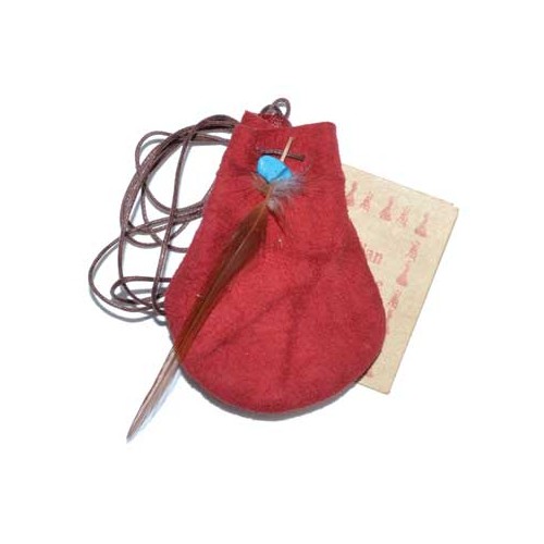 Bolsa Medicinal Roja de 3 Pulgadas