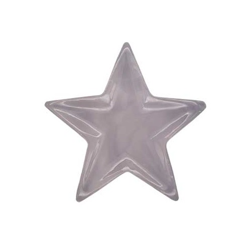 4 Inch Star Offering Plate in Pink Calcite