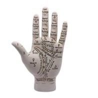 9.5" Palmistry Hand for Divination