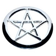 2 3/4" Pentagram Altar Tile for Rituals