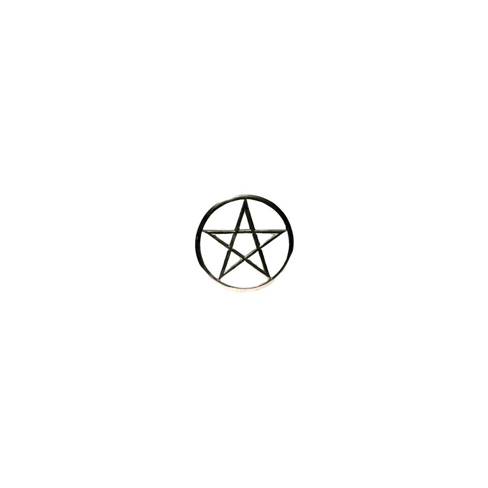 Cut-Out Pentagram Altar Tile 5.75"