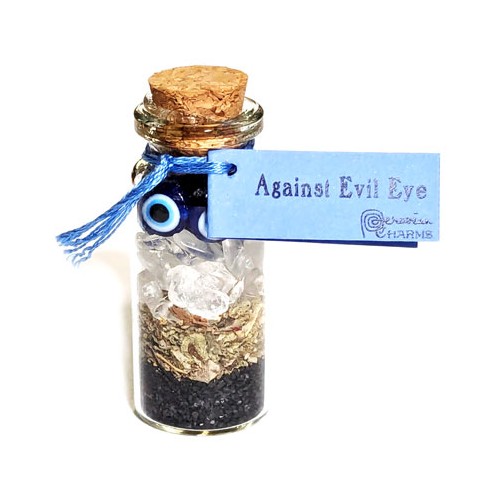 Evil Eye Protection Spell Bottle for Talisman