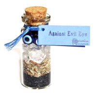 Evil Eye Protection Spell Bottle for Talisman