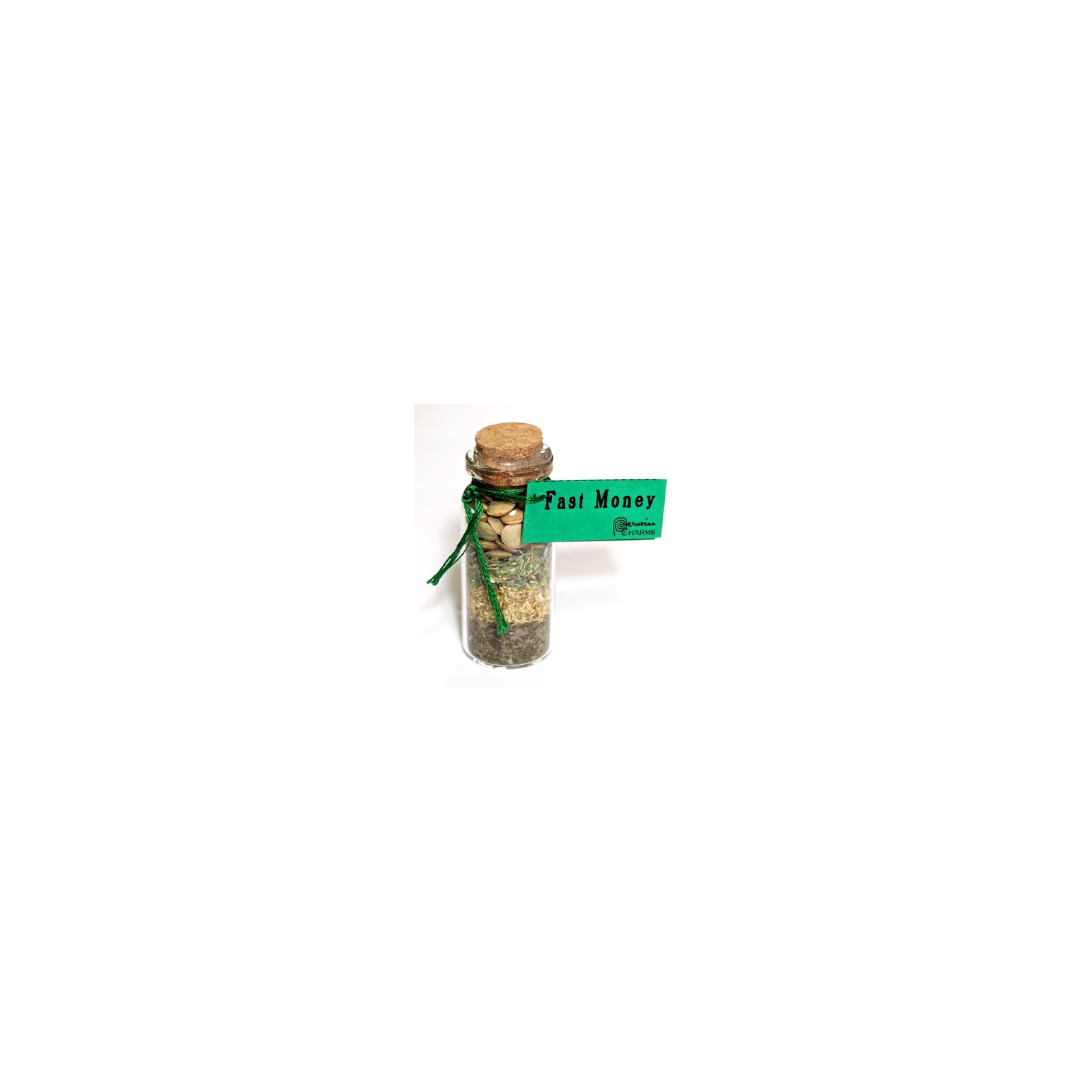 Fast Money Pocket Spell Bottle