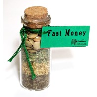 Fast Money Pocket Spell Bottle