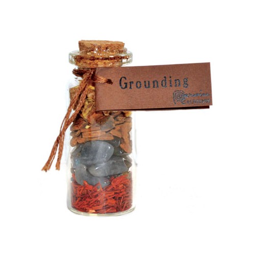 Grounding Pocket Spell Bottle for Energy