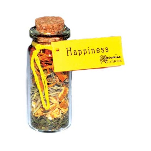 Happiness Pocket Spell Bottle for Positivity