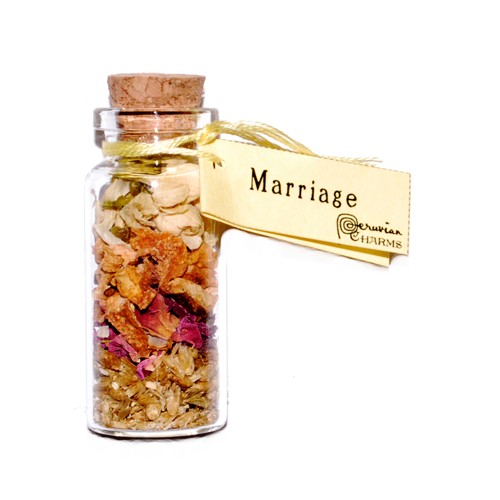 Marriage Pocket Spell Bottle for Love