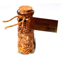 Success Pocket Spell Bottle for Good Luck