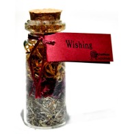 Wishing Pocket Spell Bottle - Magical Herb Blend