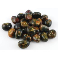 Bloodstone Rune Set - Divination Tools