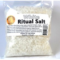 1 Lb White Ritual Salt for Cleansing