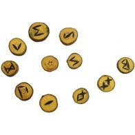 Wood Rune Set for Divination