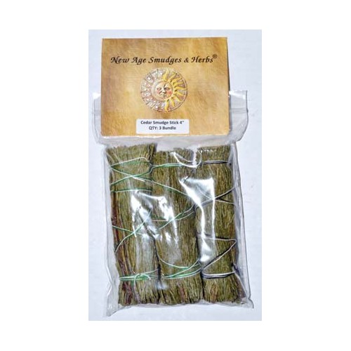 Cedar Smudge Stick Set for Cleansing