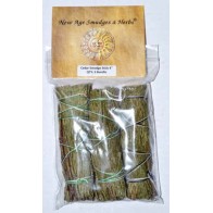 Cedar Smudge Stick Set for Cleansing