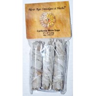 Set of 3 White Sage Smudge Sticks