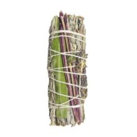 4 Inch White Sage with 7 Herbs Smudge Stick