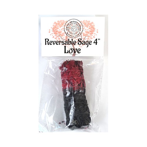 4" Reversible Love Smudge Stick for Cleansing and Attraction