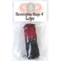 Palo de Salvia Reversible de Amor de 4\" para Limpieza y Atracción