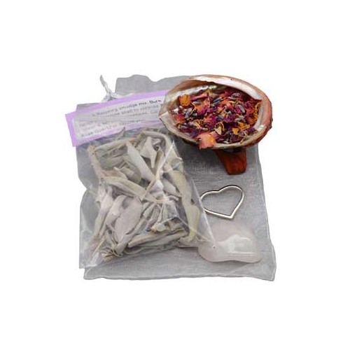 Love & Relax Smudge Kit for Cleansing