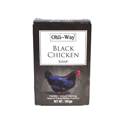 Jabón Negro Chicken 100g para Limpieza Espiritual