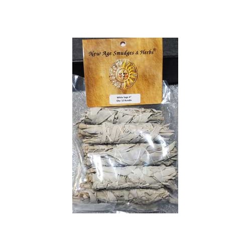 Set of 12 White Sage Smudge Sticks