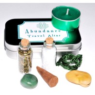 Kit de Altar de Viaje de Abundancia Portátil