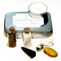 Kit de Altar de Purificación de Viaje para Práctica Espiritual